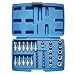 Produktbild KRAFTPLUS® K.150-2134 Bit- & Steckschlüssel-Satz 3/8“ T-Profil / E-Profil - 34-tlg.