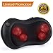 Price comparison product image Naipo Neck Massage Pillow Back Massager Cushion with Deep Heat Shiatsu Kneading for Neck, Shoulder, Back Muscle Pain Relief - Home Office and Car Use
