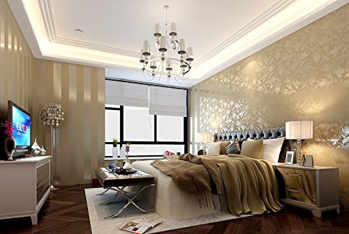 LXPAGTZ Einfache moderne Vlies-Tapete Schlafzimmer Wohnzimmer schwarzen und weißen vertikalen Streifen blau Östliches Mittelmeer Wand Tapete lange 9.5 m * Breite 0,53 m (5 m ²) , 11084 - 8