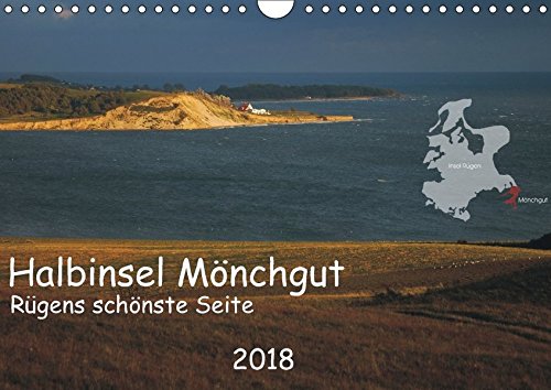Halbinsel Mönchgut - Rügens schönste Seite (Wandkalender 2018 DIN A4 quer): Halbinsel im Südosten der Insel Rügen befindet sich die Halbinsel Mönchgut ... (Monatskalender, 14 Seiten ) (CALVENDO Natur)