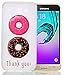 Produktbild Samsung Galaxy J3(2017)/J320/J3 (2017) Duos Hülle Dünn Original Transparent Durchsichtig Clear Cover Case Tasche Soft TPU Neu Für Samsung Galaxy J3(2017)/J320/J3 (2017) Duos Hülle Silikon Muster Bunt [Donuts] Ultra Slim Back Cover Schutzhülle Wasserdicht Stoßfest Case[Glanz nachts]