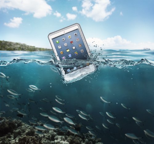 LifeProof fre, wasserdichte Schutzhülle für Apple iPad Mini, weiß - 3