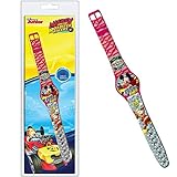 fundesign Disney Micky Maus - Digitale Armbanduhr - ROT GRAU