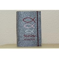 Gotteslobhülle mit individueller Bestickung