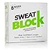 Sweat Block Hyperhidrosis Treatment High Strength Antiperspirant Up to 8 weeks' supply MONEY BACK GUARANTEE FREE UK DELIVERY - Sweat Block Clinical Strength stops excessive sweating for Teen Sweating Menopausal Sweating Nervous Sweating Presenters and Performers - Made in the USA sold in the UK and conforms to Cosmetic EC Regulation 1223/2009
