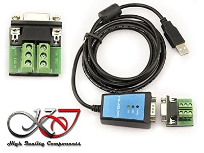 KALEA-INFORMATIQUE © - Convertisseur USB vers RS422 RS485 CHIPSET FTDI FT232 - CORDON 1.8M - PROTECTION MAGNETIQUE - Permet le montage d'un materiel RS-485 RS-422 sur un simple port USB