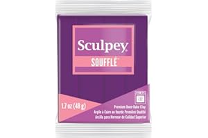 Polyform Sculpey Soufflé Argile Sculptante, Raisin, 1,7oz, 48 gr