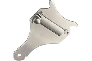 WIYOULD Affettatrice per tartufo in acciaio inox con lama regolabile per formaggio, aglio e champignons