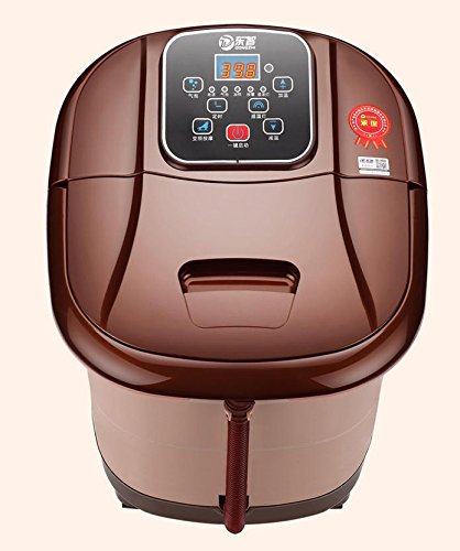 LCD Footbath automatische Massage Füße Drehscheibe Rolle mit Kunststoffsprudelmassage Fußbad Becken - 3