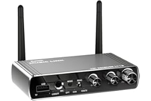 Sirxlevcy Bluetooth Alıcı HIFI Kayıpsız LY18 Bluetooth Adaptörü Uzun Mesafe Adaptörü 5.4 Kablosuz Alıcısı 6'sı 1 Arada