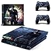 Produktbild Playstation 4 + 2 Controller Aufkleber Schutzfolie Set - Uncharted 4 /PS4