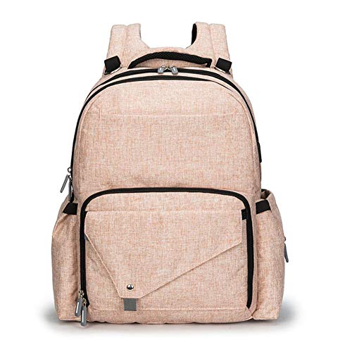 Preisvergleich Produktbild iBaste Baby Wickelrucksack Wickeltasche mit Wickelunterlage Große Kapazität Multifunktional Baby Tasche für Mutter Outgoing Convenience Windel Tasche