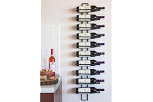 DANDIBO Dies - Botellero (para 10 botellas, metal, 116 cm)