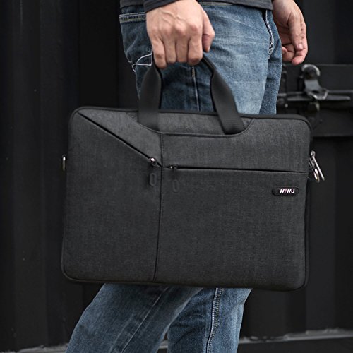 WIWU Tablet Tasche  15 -15 6 Zoll Schultertasche  Wasserdichte Nylon Laptop Tasche Aktentasche f  r MacBook Air 11 6   Pro Retina 12  Oxford Sleeve   