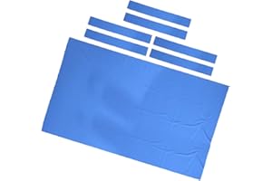 SM SUNNIMIX 9ft Billardtuch Abdeckplane für Billardtisch, Blau