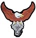 Produktbild Eagle-Motor V-twin Full Back Size Biker Jacket Vest Patch Aufnäher 32 x 32 cm by Spider Patch