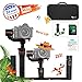 Produktbild FeiyuTech A1000 Dual Handheld Gimbal Kit, 1,7 kg Payload verbesserte Version Handheld Gimbal Kamera Stabilisator für Nikon / Canon Serie DSLR Kamera / GoPro Action Kamera / Smartphone und Mirrorless Kamera mit Tragetasche