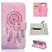 Produktbild TOCASO Pink PU Leder Muster Schutzhülle für Samsung Galaxy S7 Edge Hülle [Campanula] Flip Wallet Case,Build-in Stand Hüllen Portable Handyhülle Anti-Scratch [ID Card Slot] Magnetverschluss Soft Silikon Back Rückseite Cover Lederhülle Tasche Book Folio Handytasche Schutz Hüllen Ledertasche Kartenfächer Schutzhüllen mit Stylus-Stift und Reinigungstücher für Samsung Galaxy S7 Edge