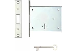 IRONZONE® Fire Brigade FB2 Mortice Deadlock Supplied with Key, Often Used to Secure Communal Areas, to Grant Easy Access to Safety Personnel, Secure and Safe