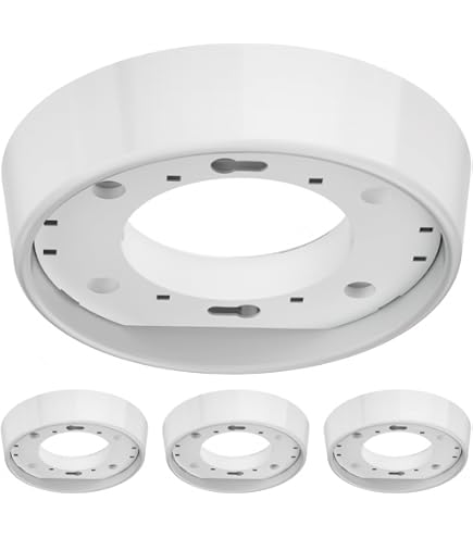 INEL GX53 Deckenleuchte – 90 Mm, Inkl. 10,9W LED, 1212 Lm, Weiß