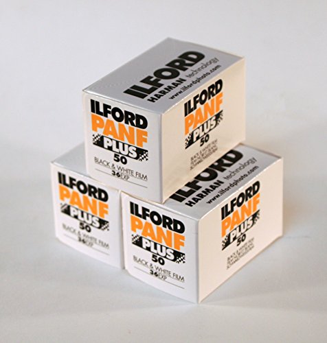 Ilford PanF+, 135mm 36 exposures 3 rolls