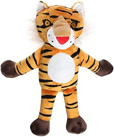 Dog Squeaky Toy,Durable Plush Squeaky Tiger Dog Toy Squeak Toys,Interactive Dog Toys,Christmas Dog Toys, By Tie langxian