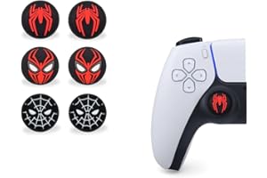 M MARIE MADELEINE EMPORIUM MME Tapas de Joystick compatibles con Mando PS5 PS4 Xbox, Funda Joystick PS4, Grips Mando Play 4, Accesorios PS5, Ps5 Controller, Funda Mando PS5 (Negro)