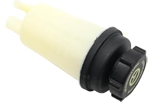 JUUDDENPARTS Power Steering Reservoir Bottle Tank with Cap, Power Steering Oil Expansion Tank Bottle Replacement for Ford Focus Mk2 Focus C-Max 2003-2007 Replace 1420238 4M513R700AC