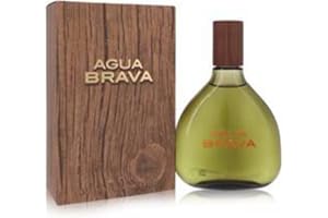 Agua Brava Eau De Cologne für Herren – Langanhaltend – Maritimer, sportlicher, frischer, klassischer und eleganter Duft – Holzige, Zitrus-, Gewürz- und Moschusnoten – Ideal für tagsüber – 200 ml