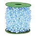 Produktbild P Prettyia 60m Party Diy Schnur Perlen Kette Perlengirlande Für Hochzeit Taufe Weihnachten DIY Handwerk Braut Haarschmuck Brautstrauß 8mm + 3mm - Blau