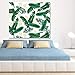 Produktbild KYCD Tapestry Xm Tropischer Regenwald-Bananen-Blatt-Tapisserie-/Wand-Hängenden Hintergrund-Stoff/Sofamatte/Tischdecke/Badetuch/Schal (Farbe : Green-A, Größe : 200x148cm)