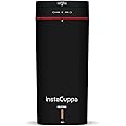 Instacuppa Portable Electric Kettle, 6 Mins Fast Boil Time, Travel Bottle for Boiling Hot Water, Cool Touch Exterior, Automatic Shut Off Protection, 500 Ml, 300 Watts, Black