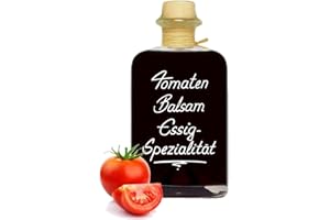 ‎GENIESS-BAR! Tomaten Balsam Essig - Spezialität 0,5L fruchtig würzig & sehr vielseitig 5% Säure