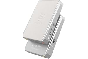 Hidizs DH80S DAC et AMP équilibrés portables, prend en charge la technologie audio MQA, amplificateur de décodage audio portable DSD64/128,pour système Windows 10/Mac OS/iPad OS/Android/iOS