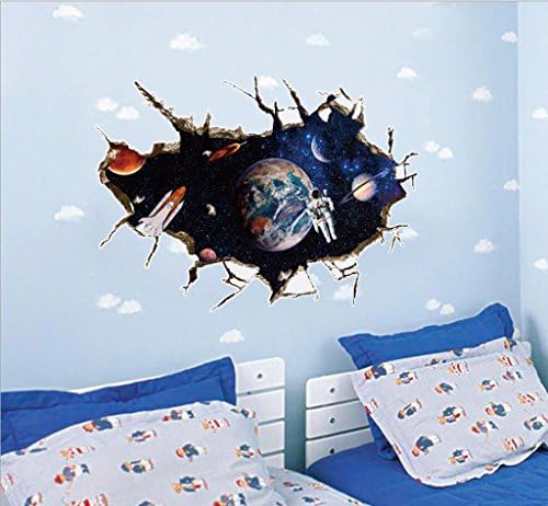 KKLL Wall stickers 3D Stereoscopic Kids Room Decoration Wall Sticker Pvc Removable Mural , 60*90cm