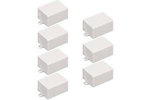 UXCELL sourcingmap 7Pcs 46 x 35 x 24mm Electronic Plastic DIY Junction Box Enclosure Case White