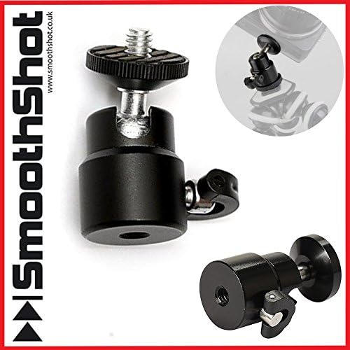 PRO HIGH QUALITY 360 DEGREE SWIVEL 1/4" TRIPOD HEAD MOUNT FOR DSLR CAMERAS ON TRIPODS AND MONOPOD
