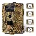 Produktbild Mini Wildkamera 12MP 1080P Full HD 30pcs No-Glow Infrarot LED Jagdkamera 90 ° Weitwinkel Infrarote Wasserdicht Bewegungsmelder Fotofalle Trail Camera für Jagd, Überwachung von Eigentum und Tieren