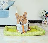 Cama Perros Gatos Mascotas Desmontable y Lavable Estampado Impermeable para Perr