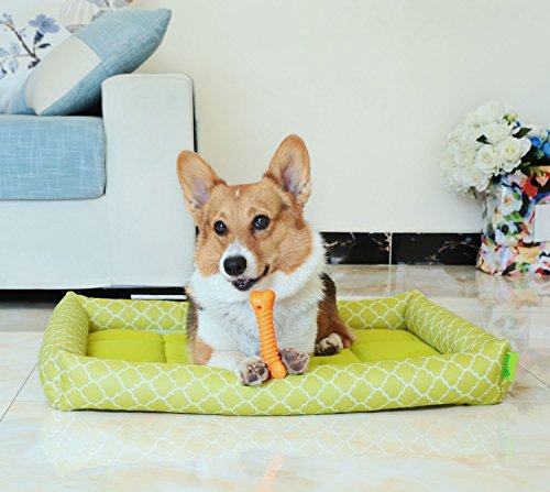 Cama Perros Gatos Mascotas Desmontable y Lavable Estampado Impermeable para Perros o Gatos Material de Oxford 