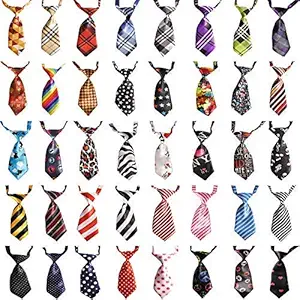 Kiki N Pooch Puppy/Kitten Teddy Pet Necktie - Color and Print May Vary