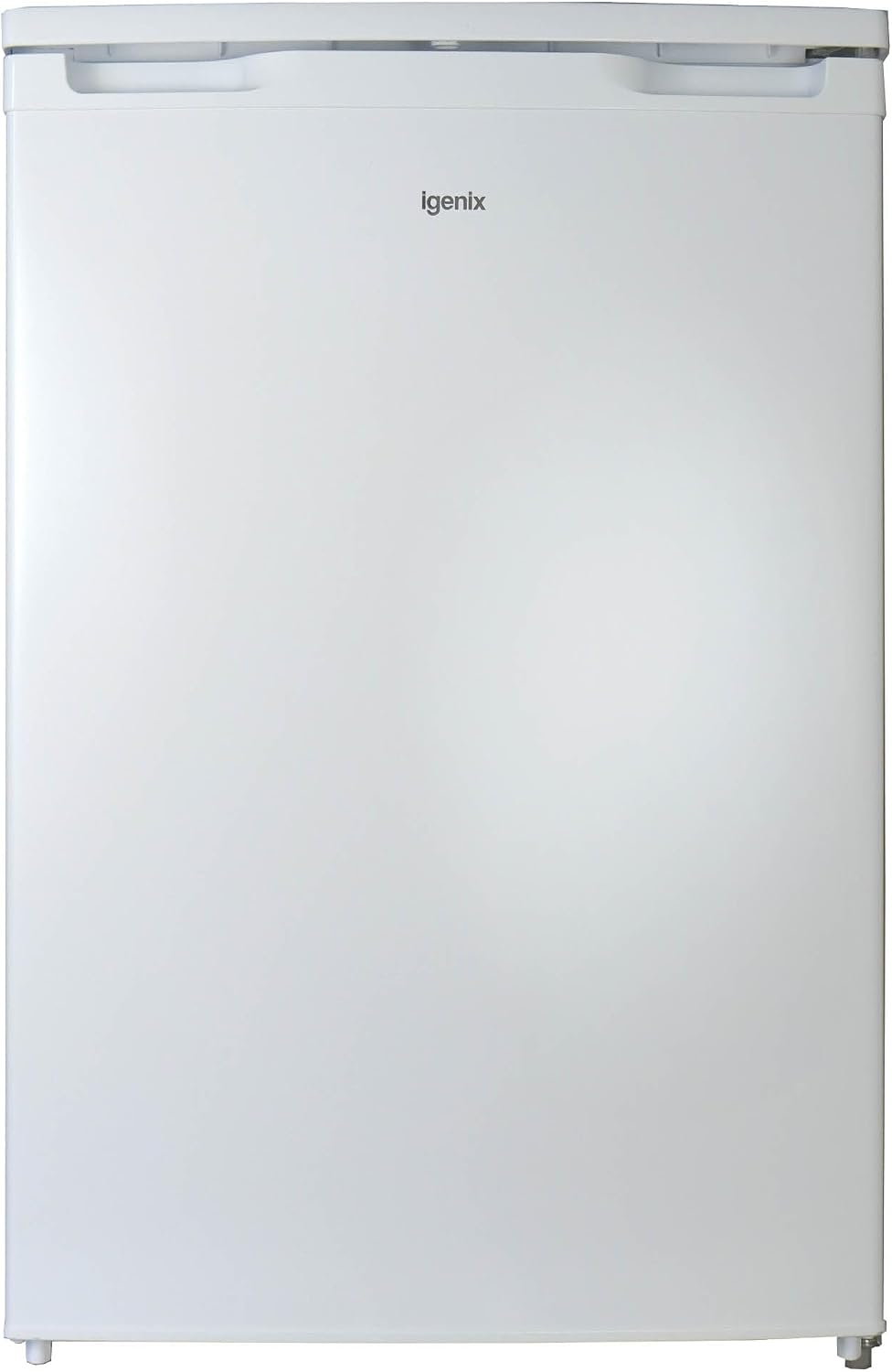 Igenix IG155W Freestanding Under Counter Fridge With 2 Adjustable Shelves, 1 Salad Drawer, 3 Door Shelves, Reversible Door, 97 Litre Capacity Fridge, 16 Litre Ice Box, 55 cm Wide, White