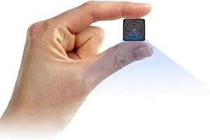 NIYPS Mini Telecamera Spia Nascosta, Full HD 1080P Portatile Micro Spy Cam Sorveglianza con Visione Notturna,Sensore di Movimento y Batteria,Senza Fili Piccola Microcamere Spia per Esterno/Interno