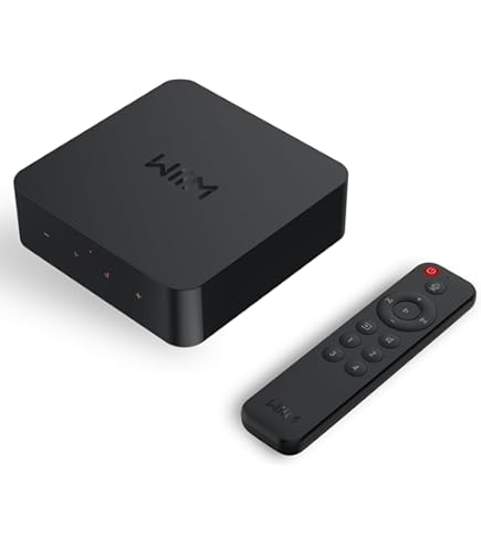 WiiM Mini AirPlay 2 Wireless Audio Streamer, Multiroom Stereo