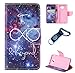 Produktbild Galaxy A3 (2016) Hülle Blume Premium PU Leder Schutzhülle für Samsung Galaxy A3 (2016) A310 (4,7 ZollBookstyle Tasche Schale PU Case mit Standfunktion+Outdoor Kompass Schlüsselanhänge (13)
