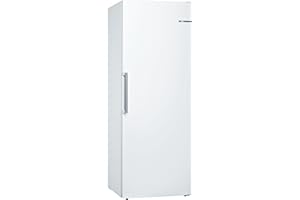 Bosch GSN58AWDV Serie 6 XXL-Gefrierschrank, 191 x 70 cm extra breit, 365 L, NoFrost nie wieder abtauen, LED-Beleuchtung gleichmäßige Ausleuchtung, BigBox Platz für großes Gefriergut, Weiß