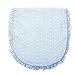 Kinder Valley Broderie Anglaise Moses Basket (Blue)