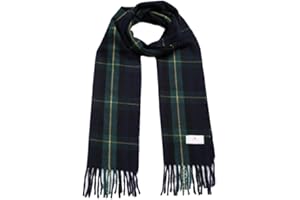 TG Thistle Gem Traditional Tartan Clan Scarves – Multicolor, super-soft Scottish Clan Tartan Scarf - Perfect for both Men and Women