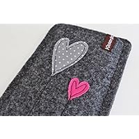 Handytasche - Handyhülle - Samsung Galaxy a3 2016 - aus hochwertigem Wollfilz - Schutz vor Kratzern & Schmutz