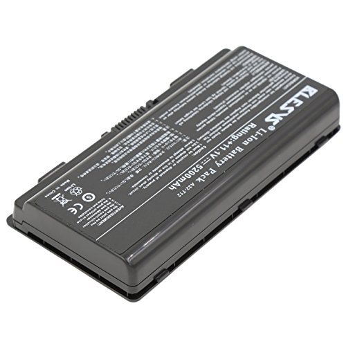 BLESYS – 5200mAh ASUS 70-NQK1B2000Z 90-NQK1B1000Y 90R-NQL1B1000Y A32-T12 A32-X51 Ersatz-Laptop Akku passen ASUS X51H, X51L, X51R, X51RL, X58 Series - 4